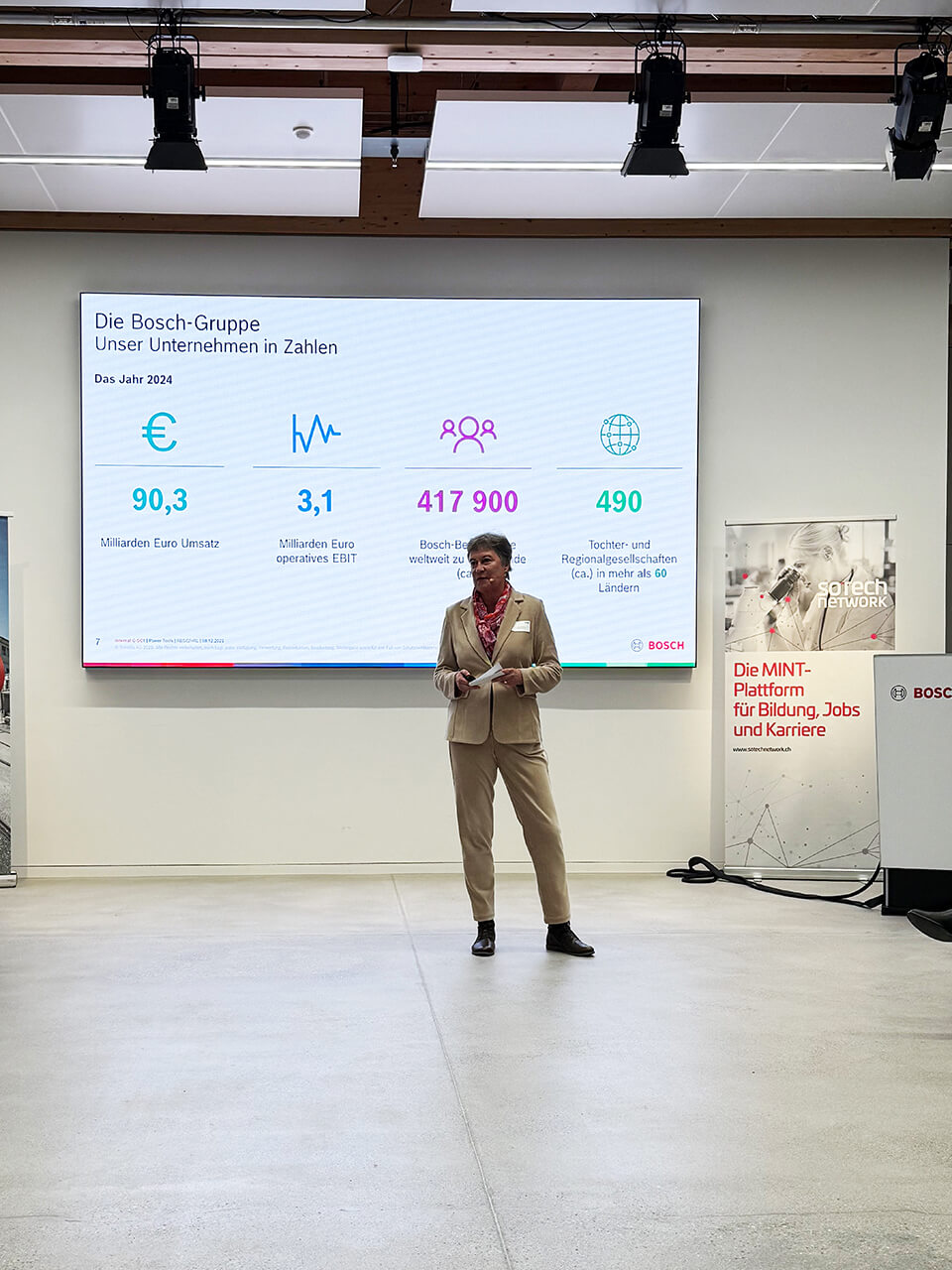 Ute Lepple, Direktorin Scintilla AG, General Manager Bosch Schweiz