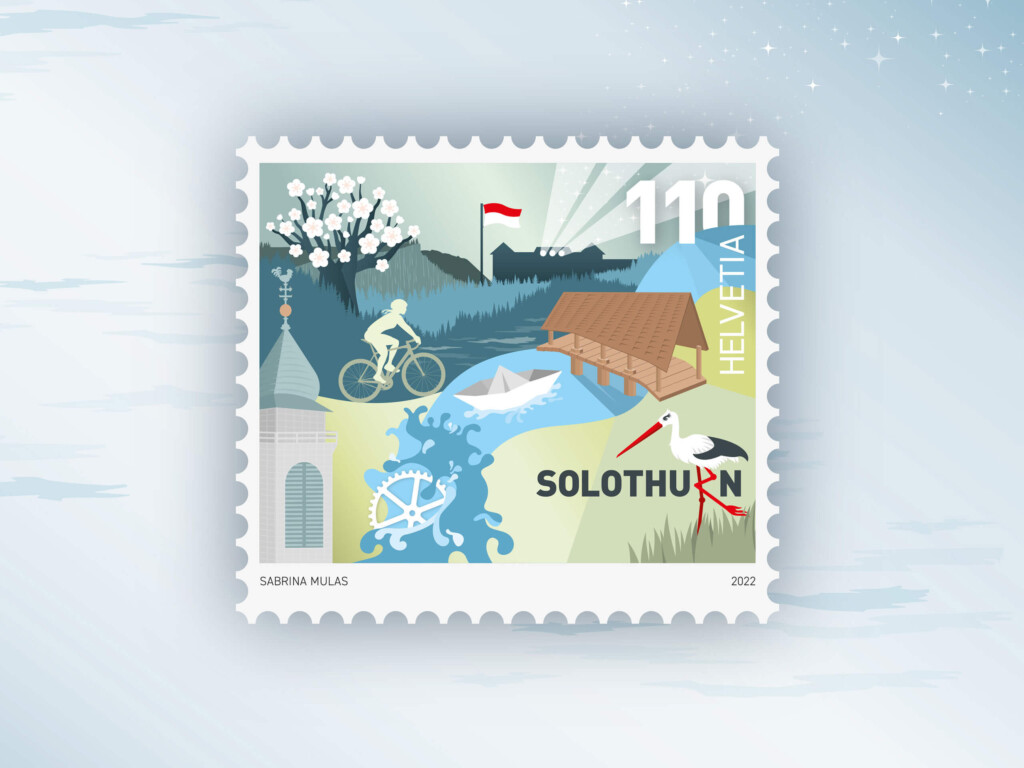 Sonderbriefmarke für Die Schweizerische Post