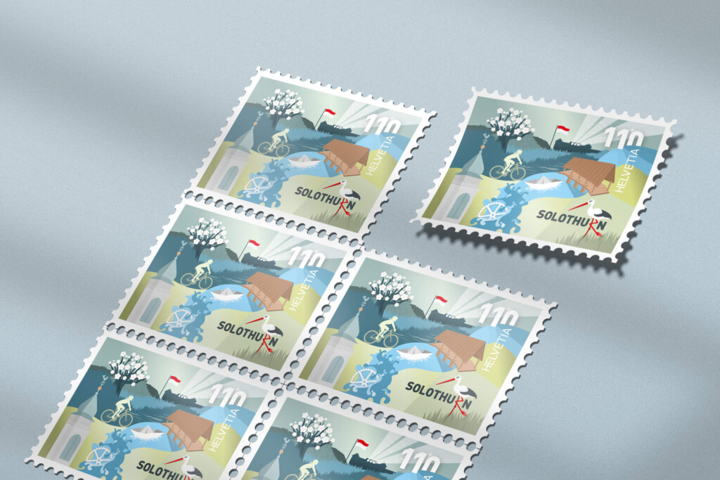 Sonderbriefmarke für Die Schweizerische Post