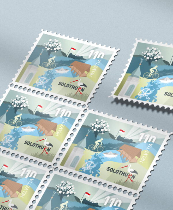 Sonderbriefmarke für Die Schweizerische Post