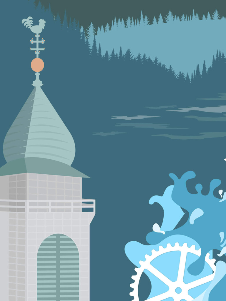 Sonderbriefmarke für Die Schweizerische Post Details 06