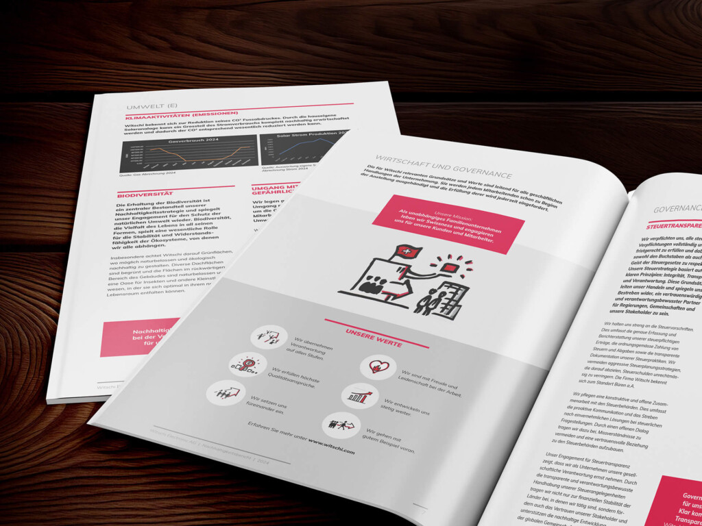 Nachhaltigkeitsbericht für Witschi Electronic 03