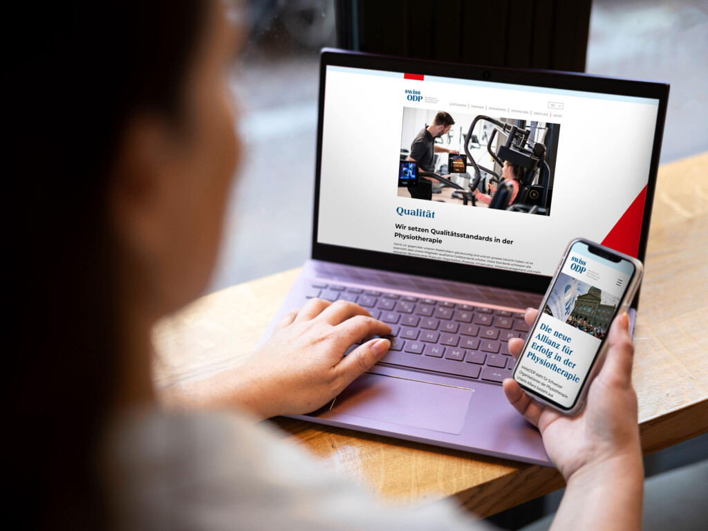 Visuelle Identität für die Physiotherapie-Allianz 01