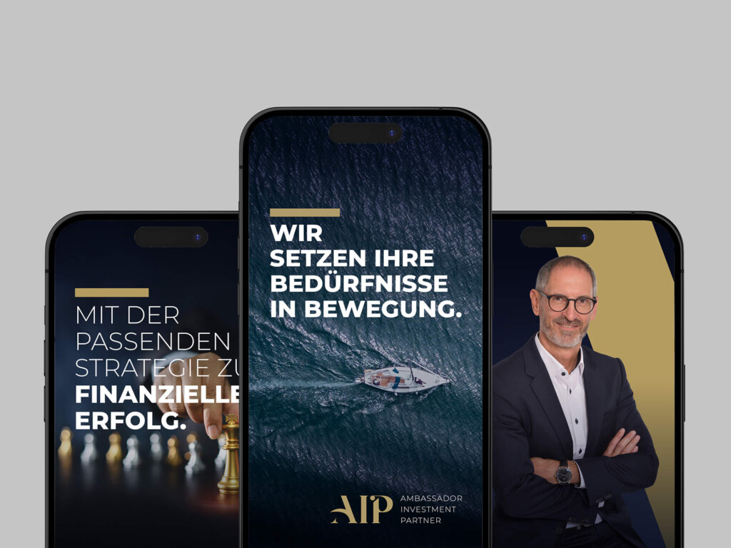 Ambassador Investment Partner – Markenstrategie, visuelle Identität, Website und Werbekampagnen 01