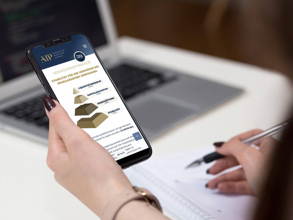 Ambassador Investment Partner – Website, Content, Texting und LinkedIn-Auftritt 03