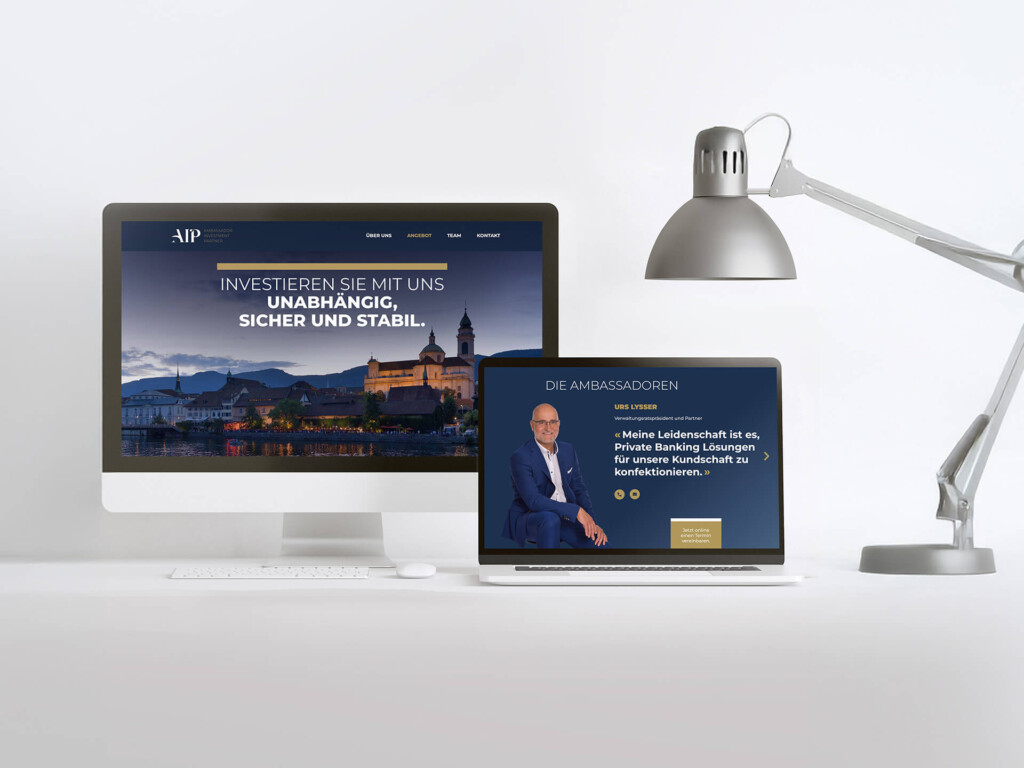 Ambassador Investment Partner – Website, Content, Texting und LinkedIn-Auftritt