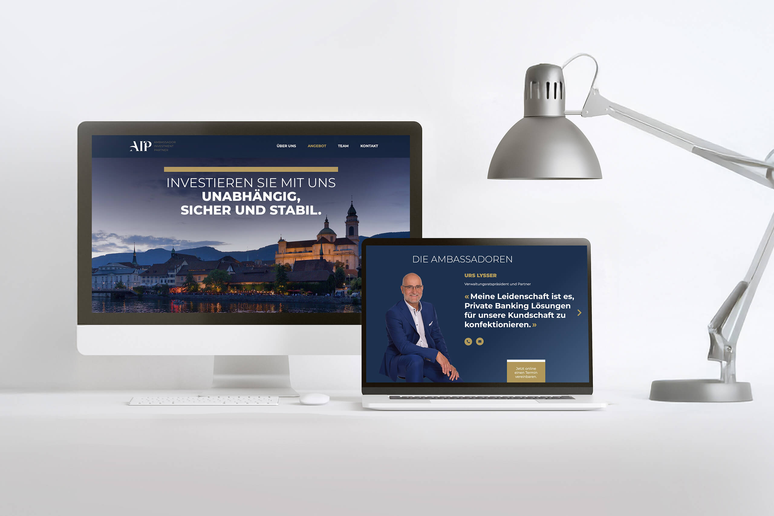Ambassador Investment Partner – Website, Content, Texting und LinkedIn-Auftritt
