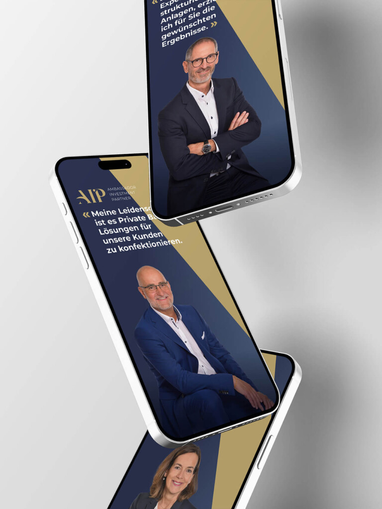 Ambassador Investment Partner – Website, Content, Texting und LinkedIn-Auftritt Slider 01