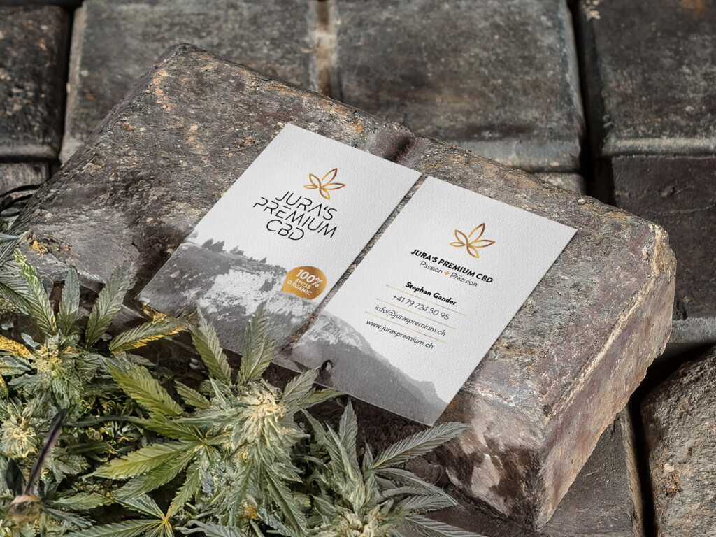 Jura’s Premium CBD – Corporate Design, Packaging-Design und verkaufsfördernde Massnahmen 02