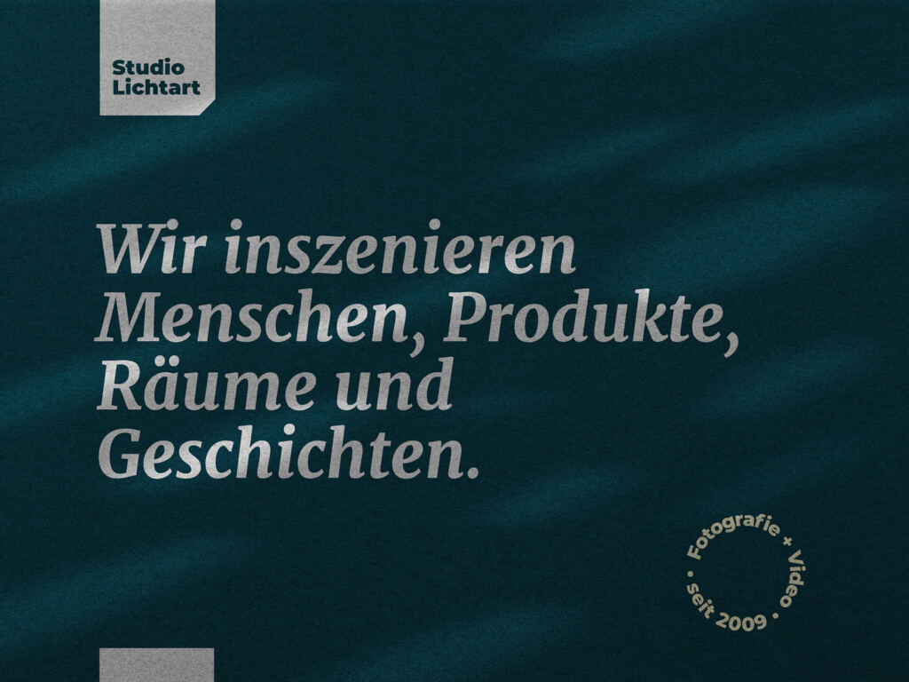 Studio Lichtart – Full Branding Experience, Naming, Markenauftritt, Website und inhaltliche Positionierung 02