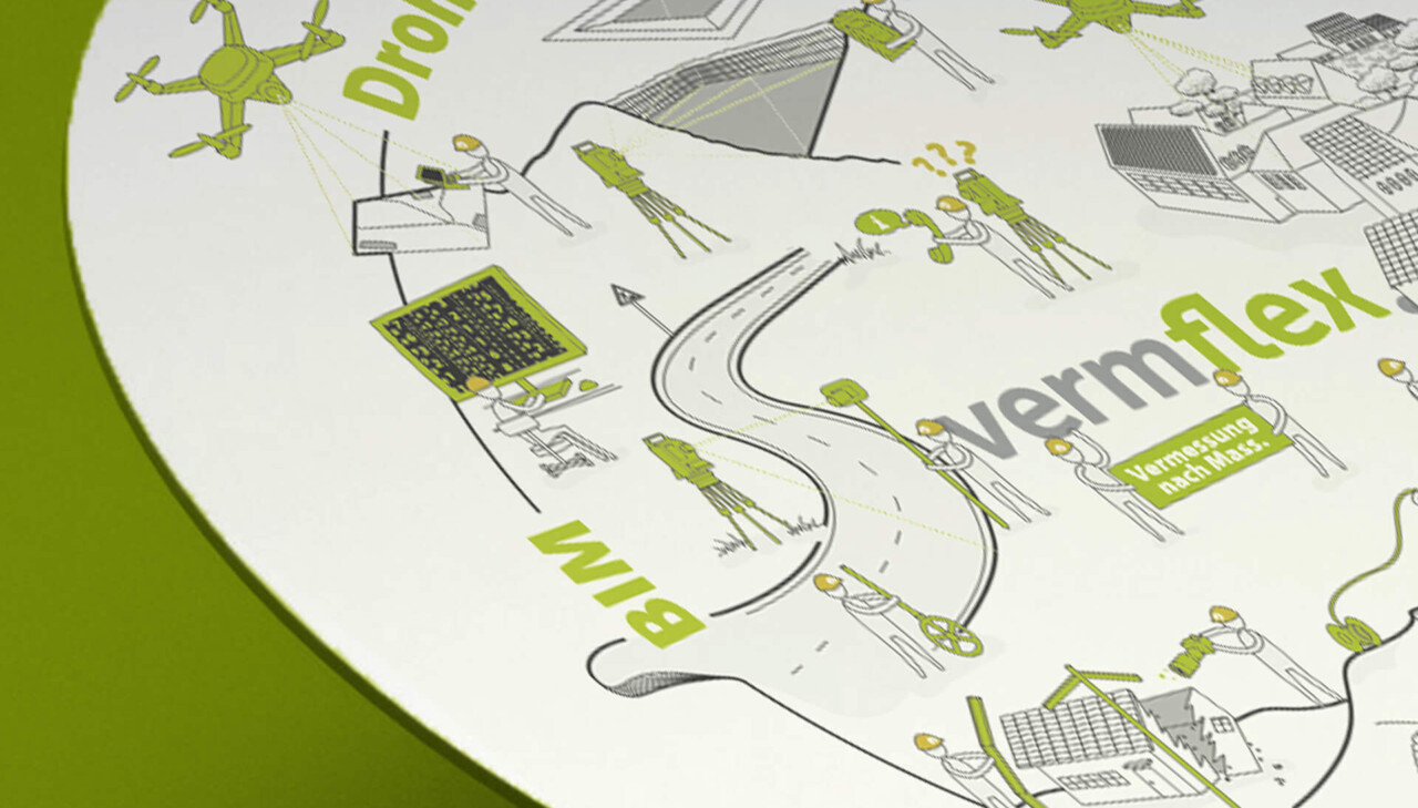 vermflex – Corporate Design, visuelle Systemwelt und illustratives Storytelling